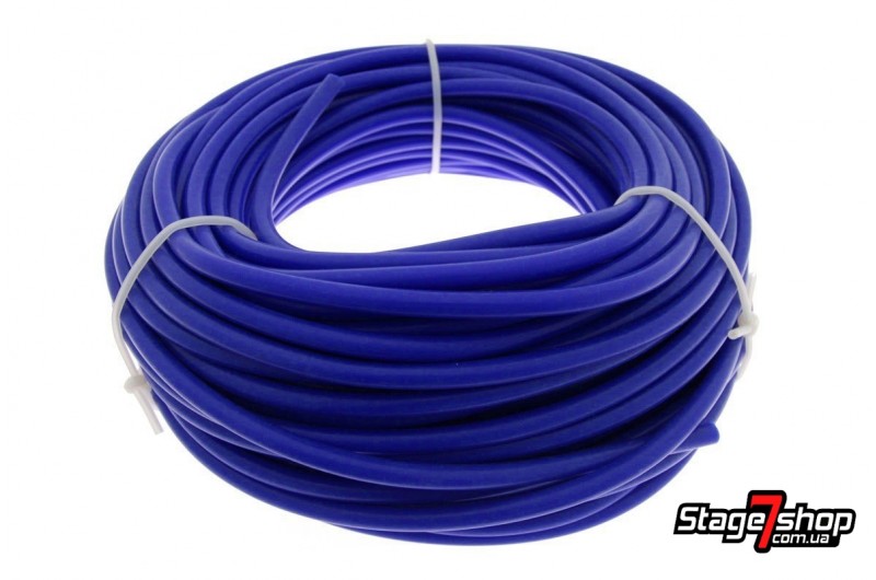 Силиконовый вакуумный шланг TurboWorks Blue 6мм